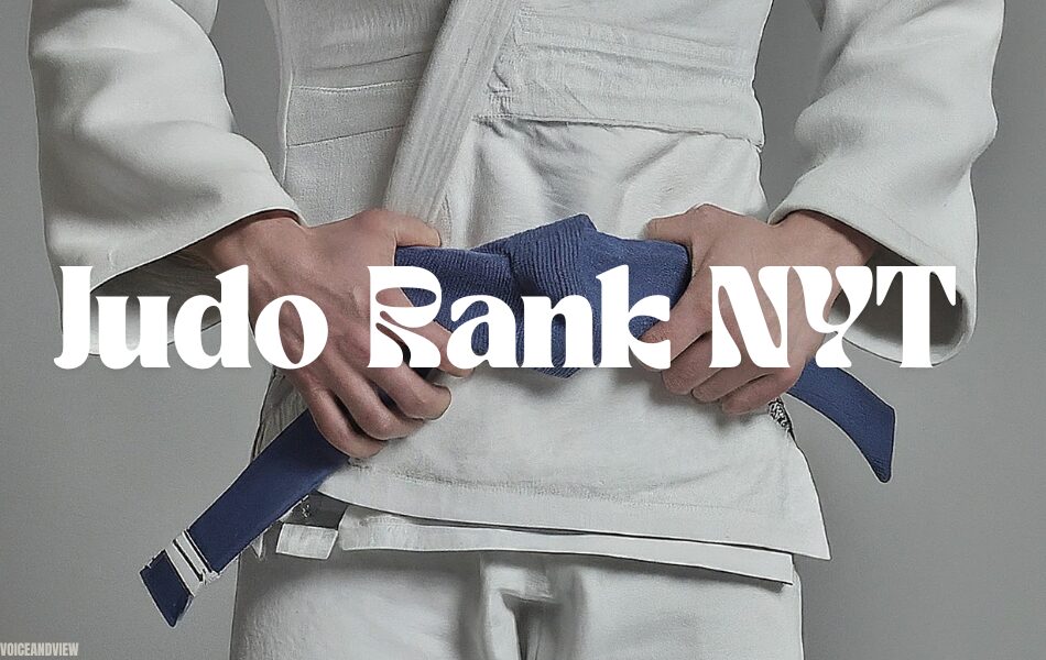 Judo Rank NYT