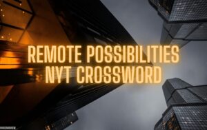 Remote Possibilities NYT Crossword